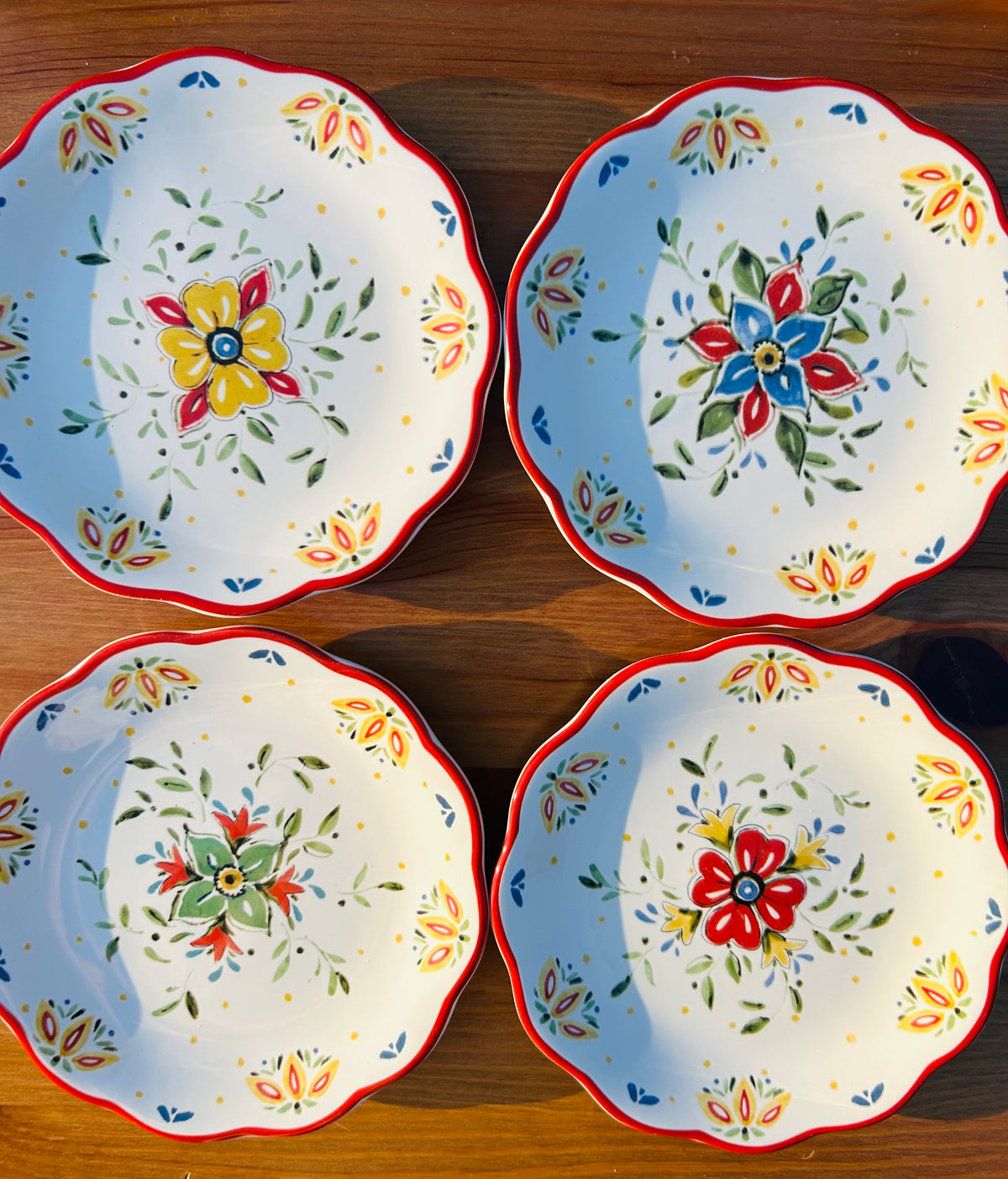 Provence Canape Plates (Set of 4)