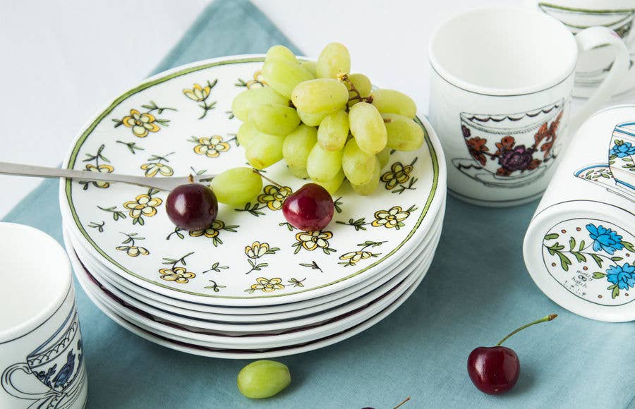 Heritage Daisy Salad Plate