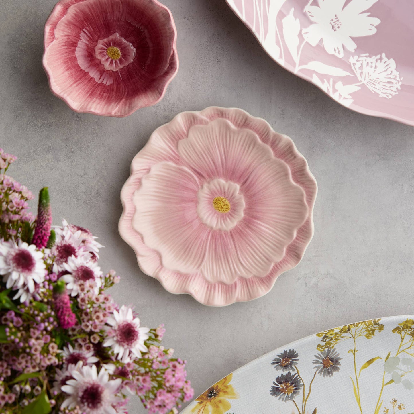Wildflowers Floral Dessert Plates (Set of 4)