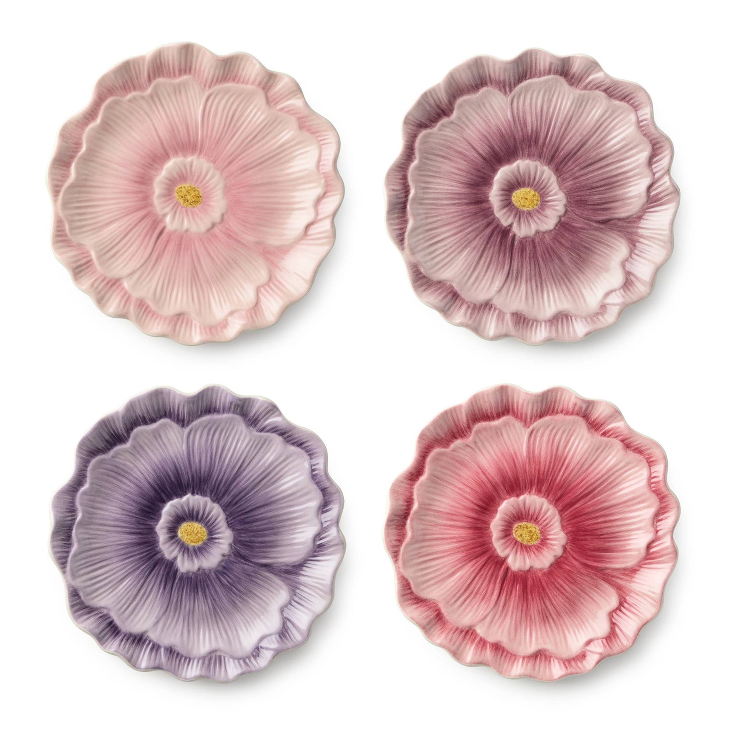 Wildflowers Floral Dessert Plates (Set of 4)