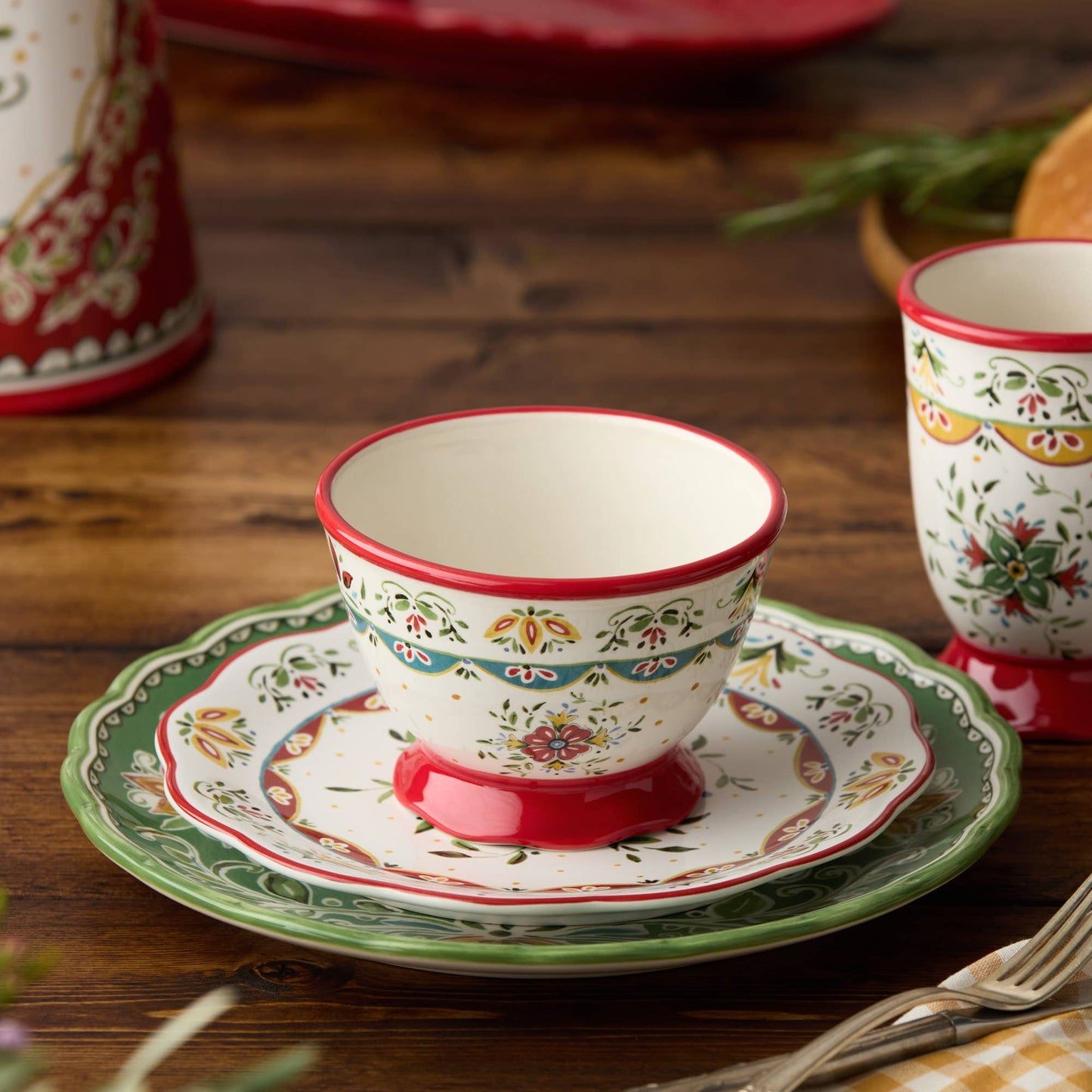 Provence Ice Cream Bowl (Set of 4)