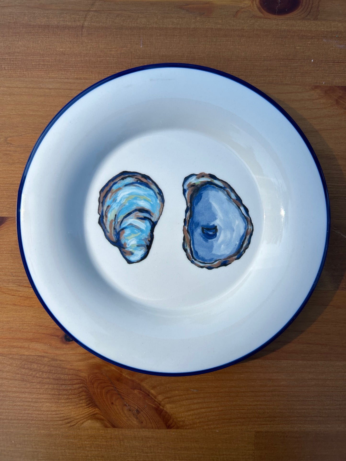 Oyster Round Plate