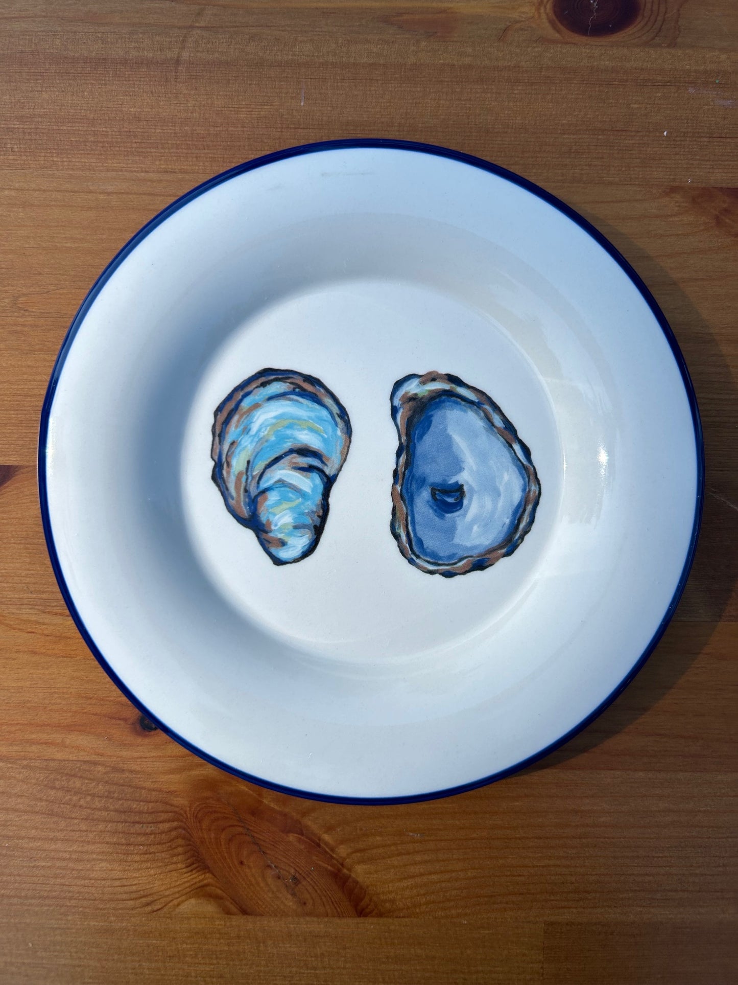 Oyster Round Plate