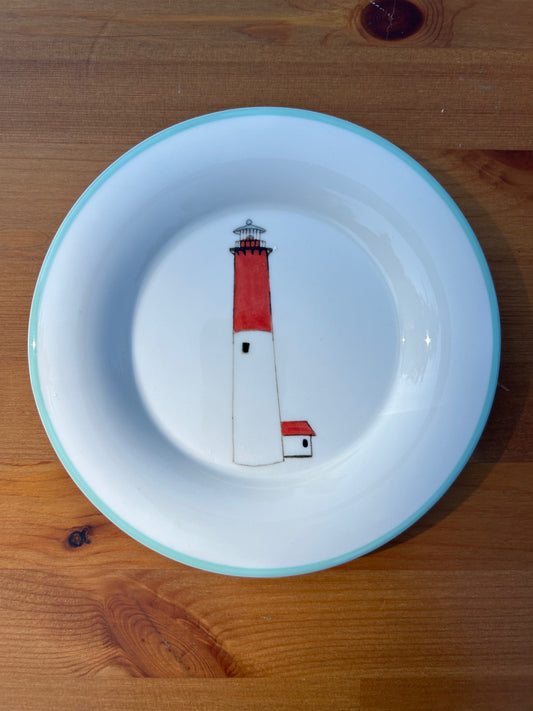 Barnegat Lighthouse Round Plate