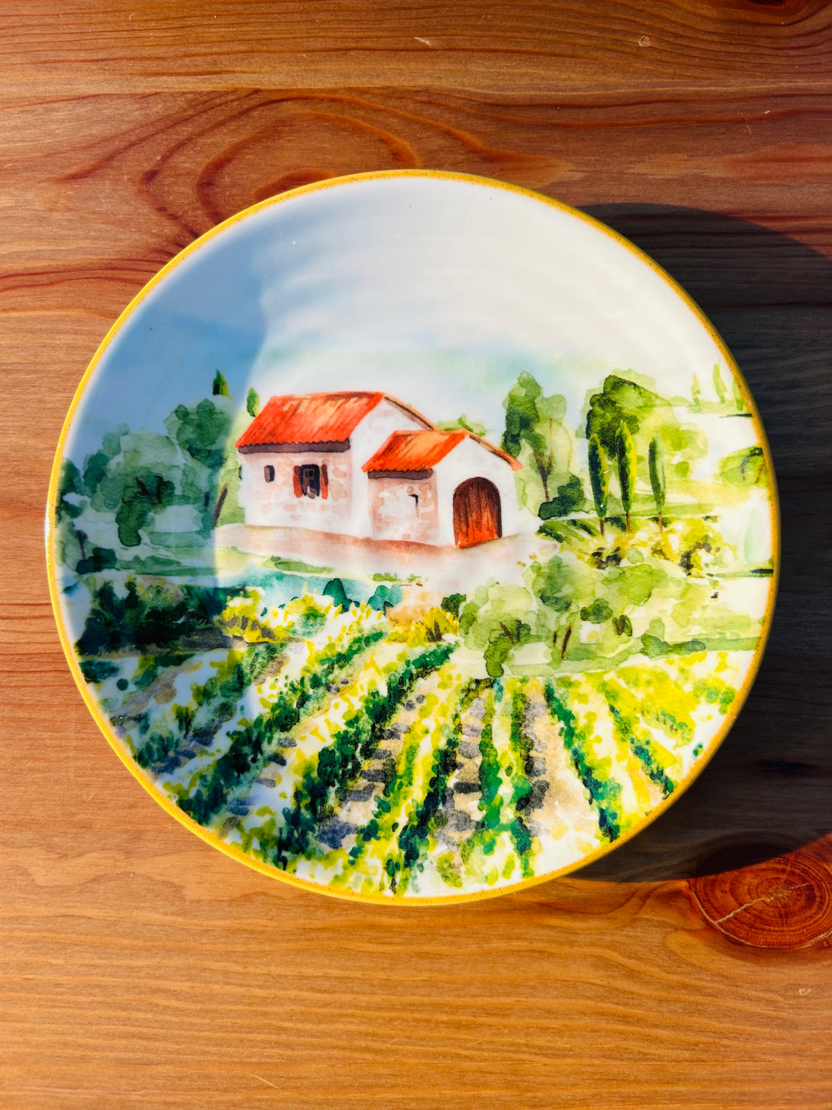Tuscan Canape Plates (Set of 4)
