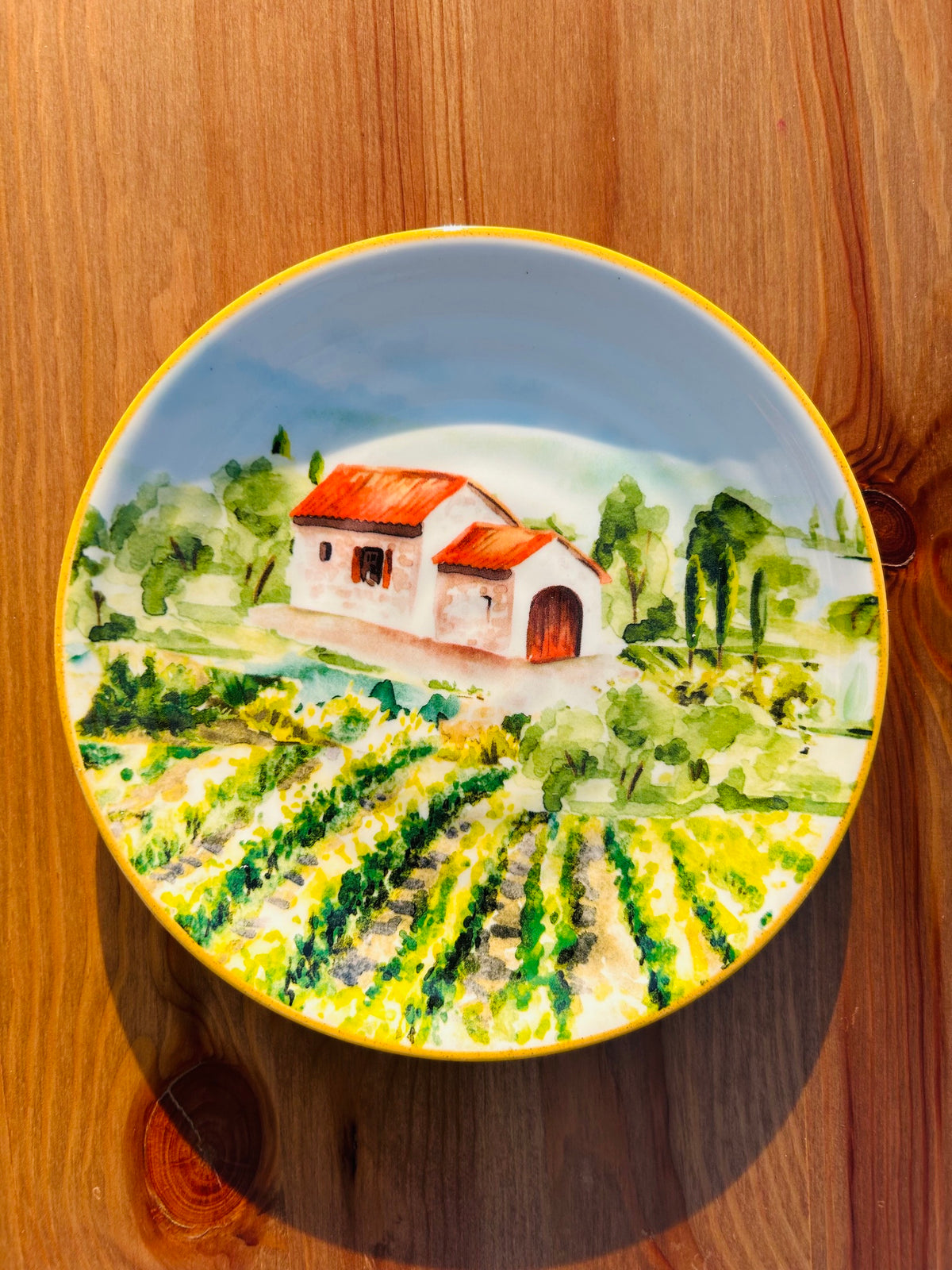 Tuscan Canape Plates (Set of 4)