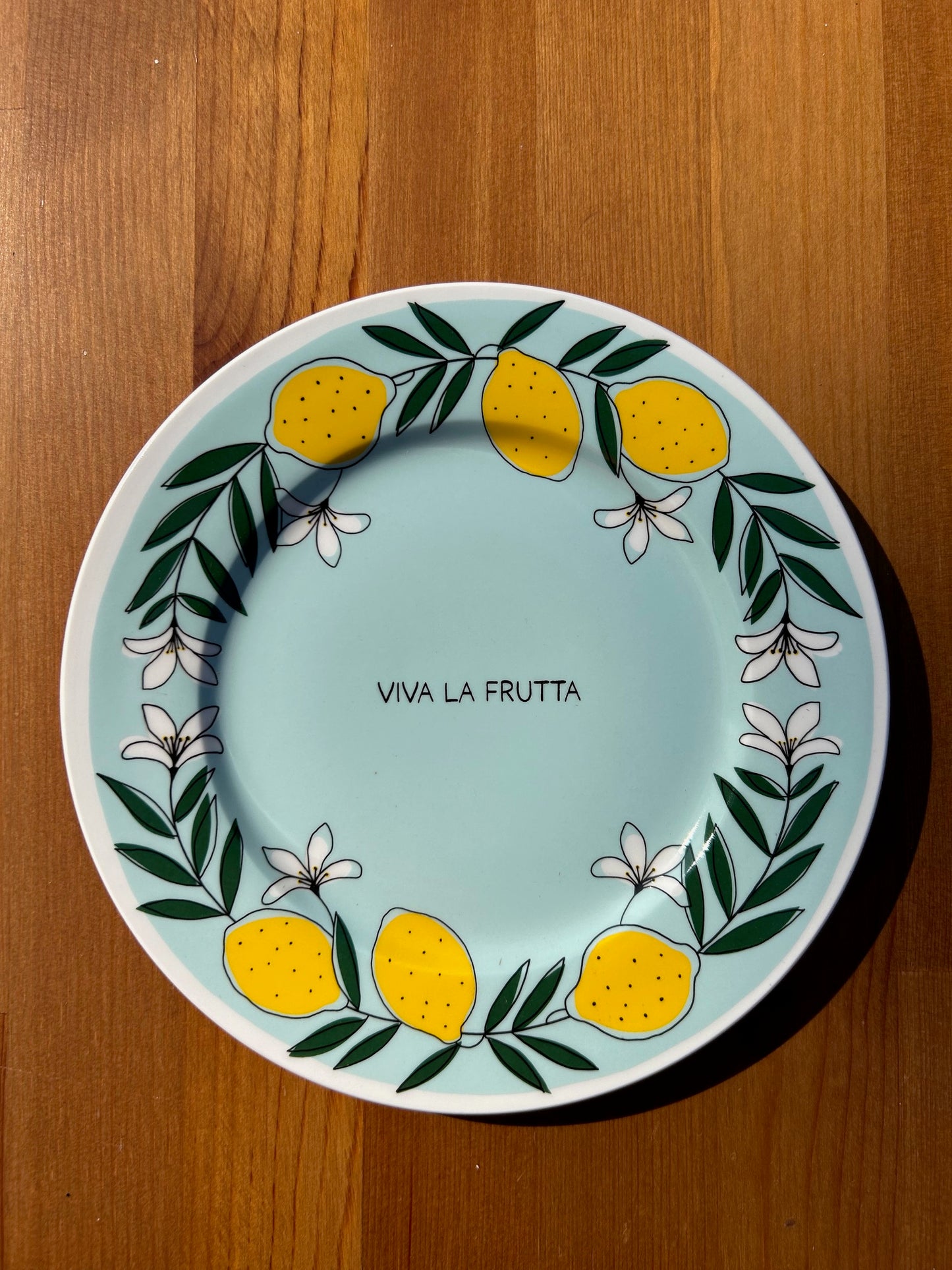 Long Live the Fruit - Plate with Lemons