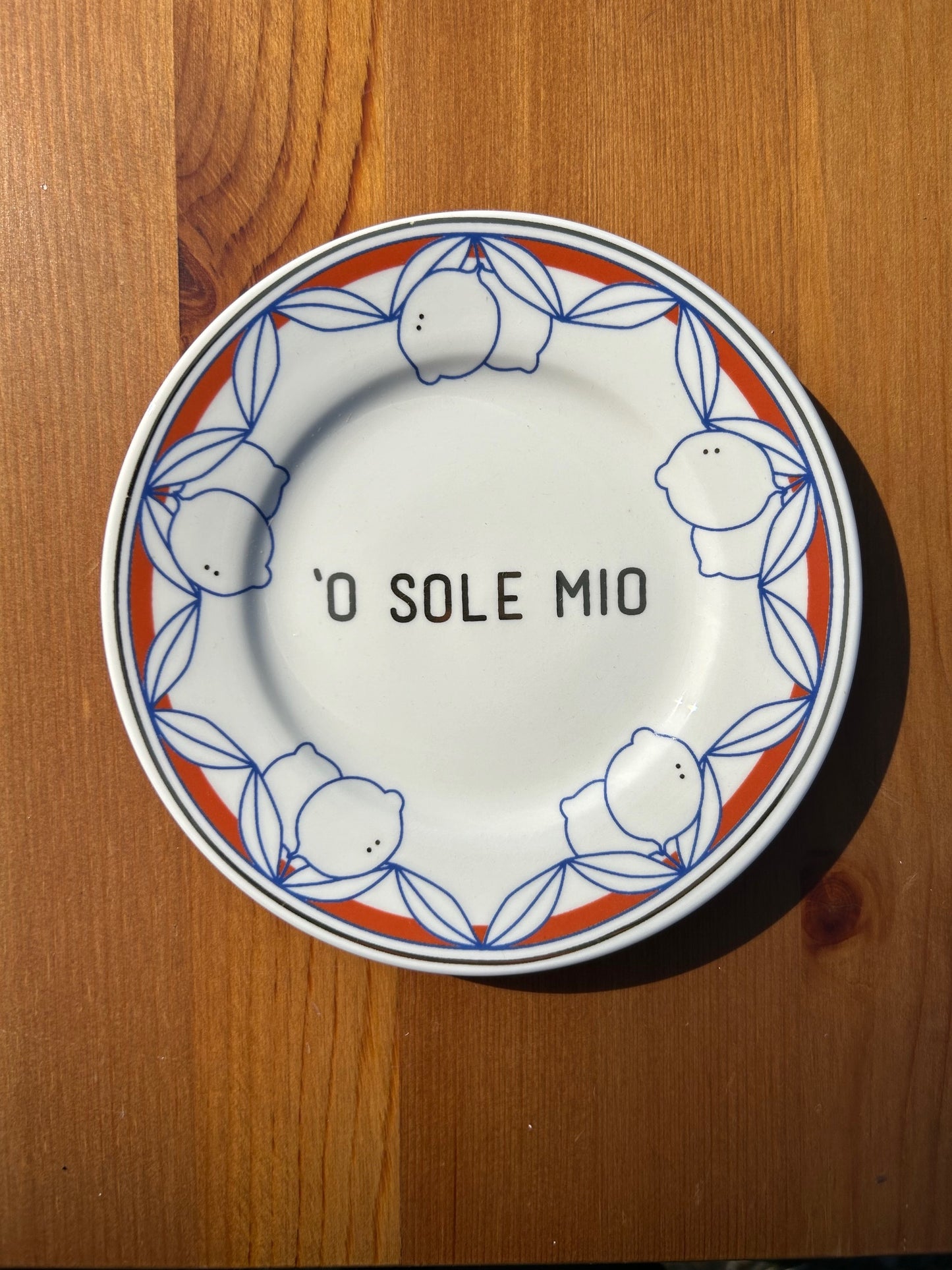 'o Sole Mio Dish