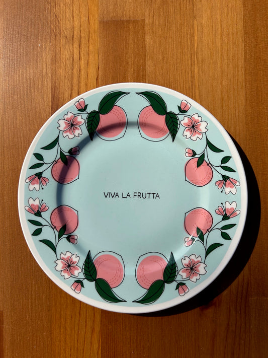 Long Live the Fruit - Plate with Peaches