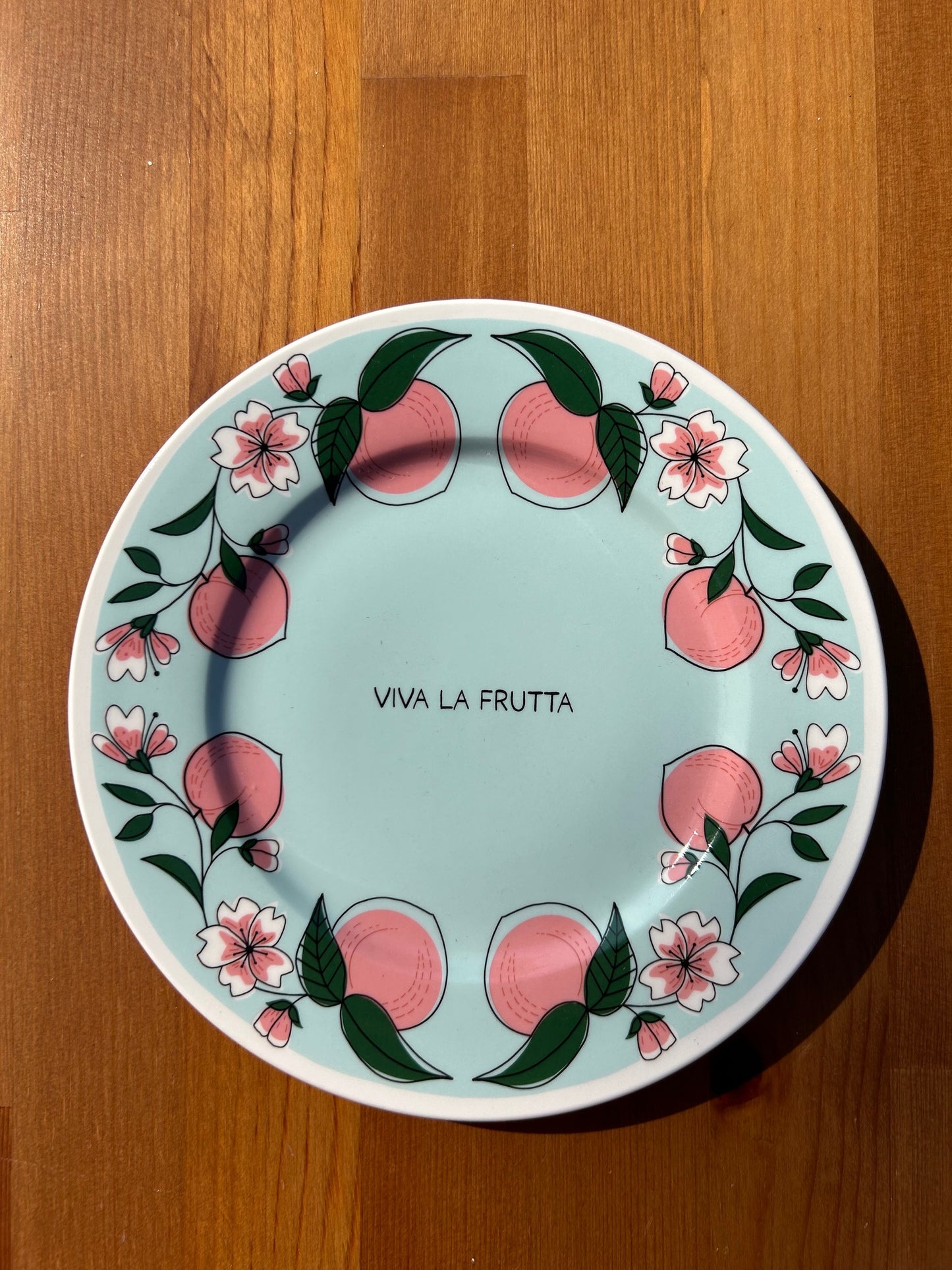 Long Live the Fruit - Plate with Peaches