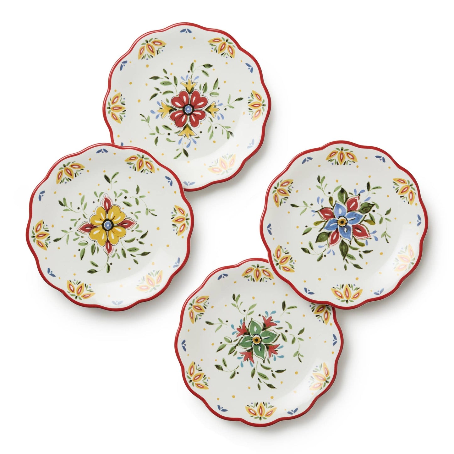 Provence Canape Plates (Set of 4)