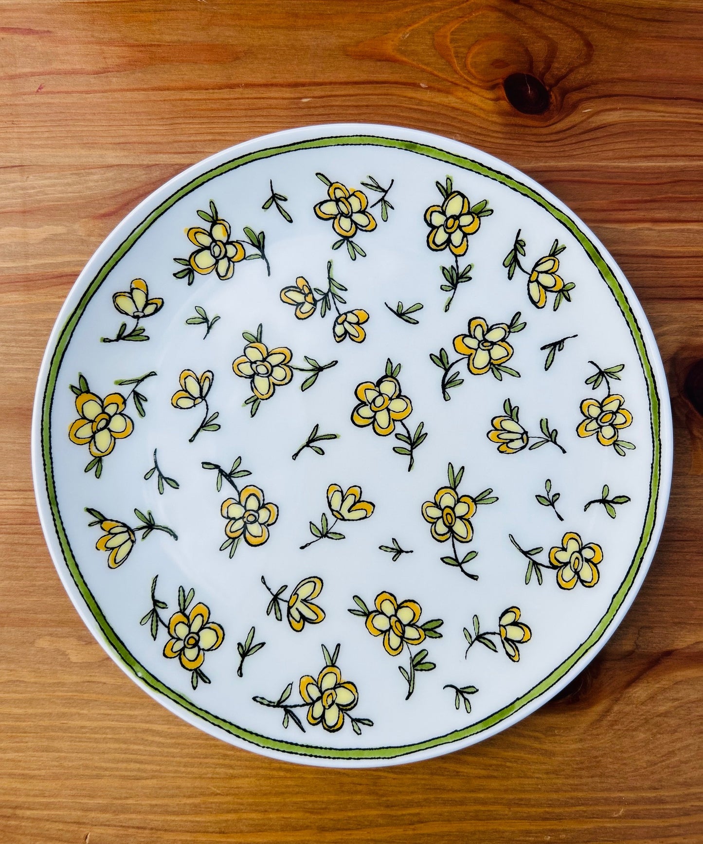 Heritage Daisy Salad Plate