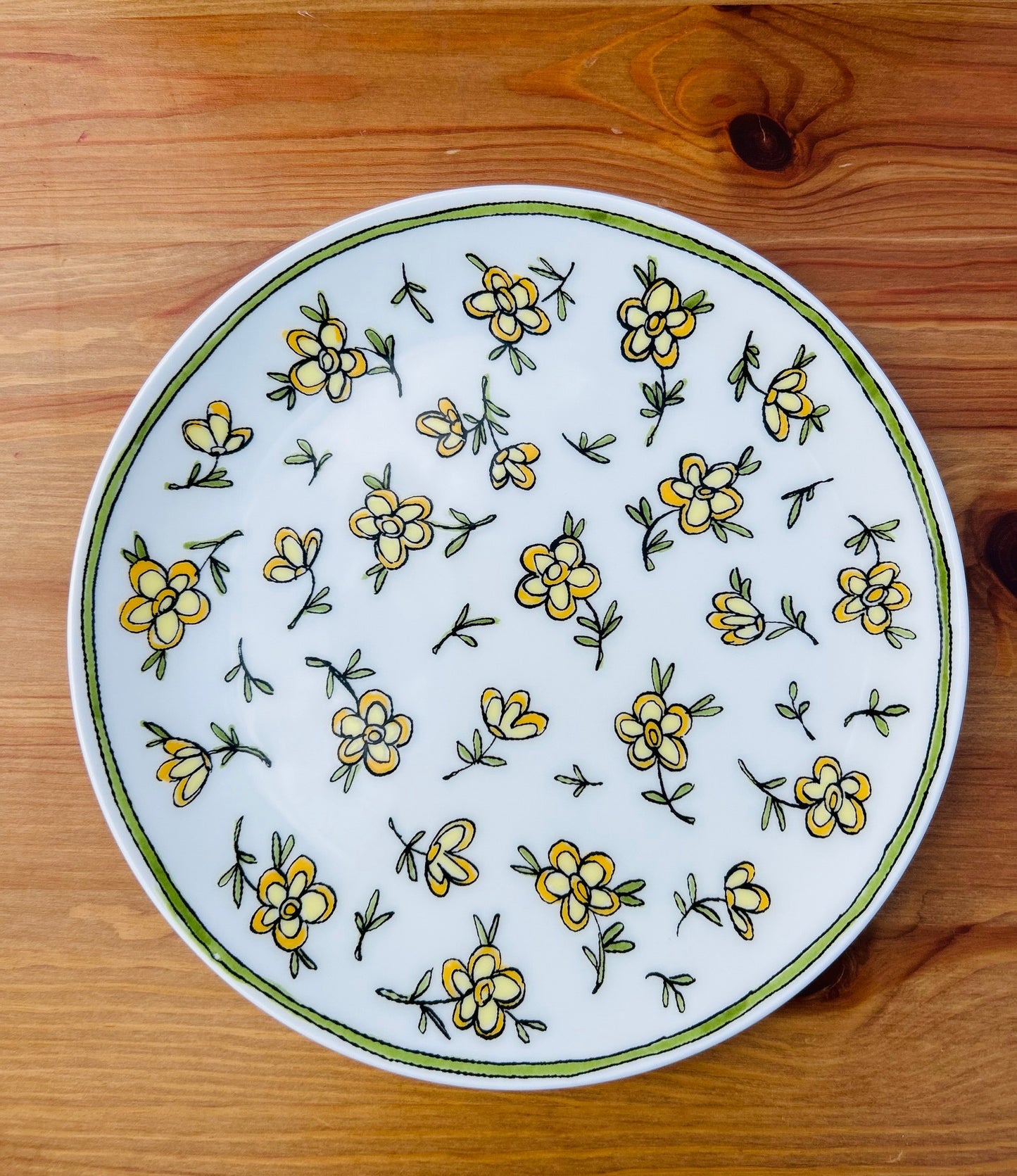 Heritage Daisy Salad Plate